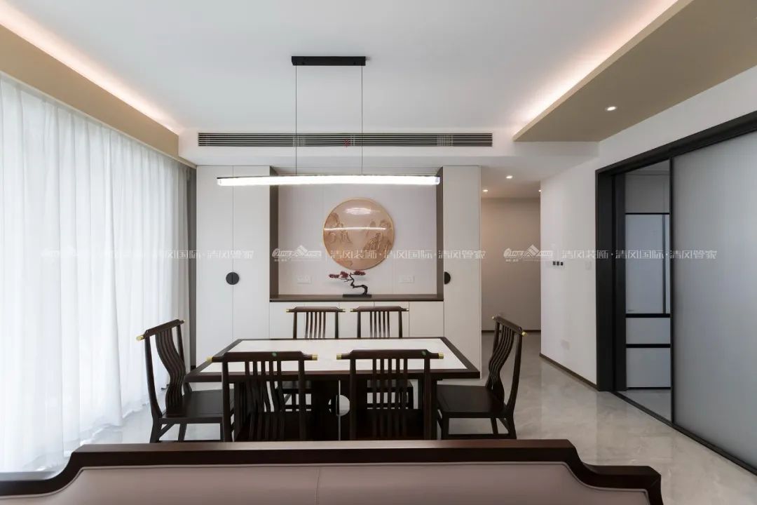 赏·析|145㎡新中式，悠然自得尽在掌握