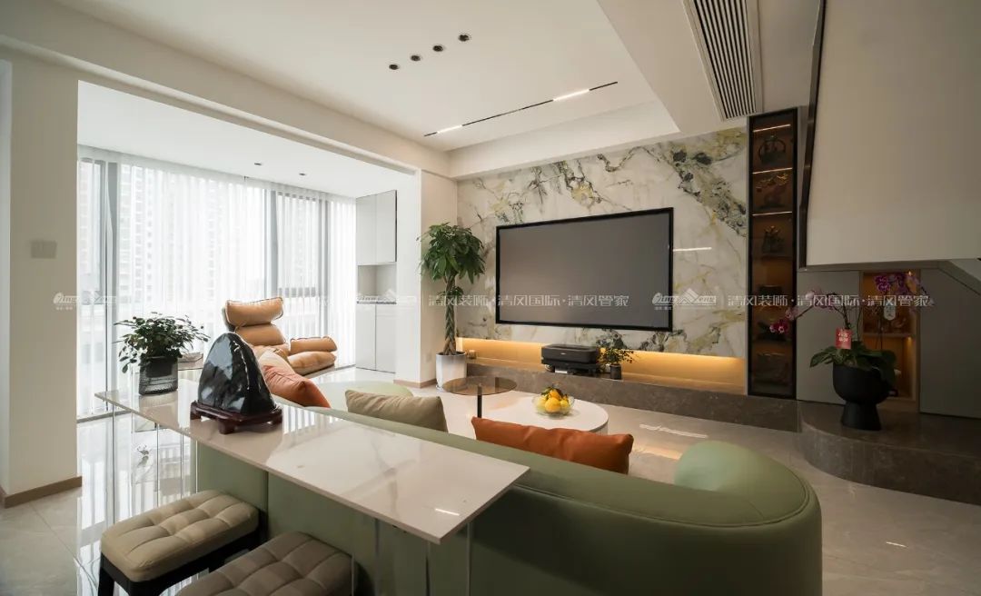 赏·析|140㎡现代简约，温馨治愈，舒适自在