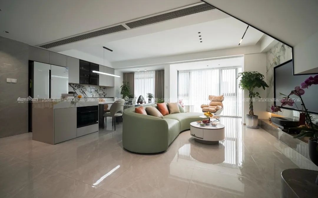 赏·析|140㎡现代简约，温馨治愈，舒适自在