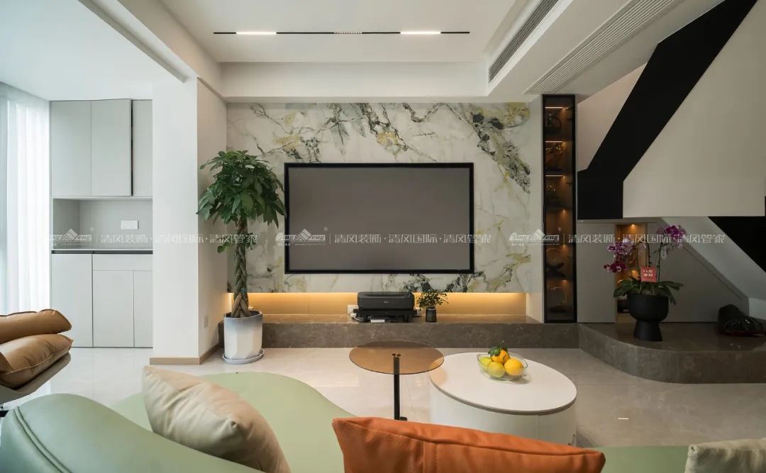 赏·析|140㎡现代简约，温馨治愈，舒适自在