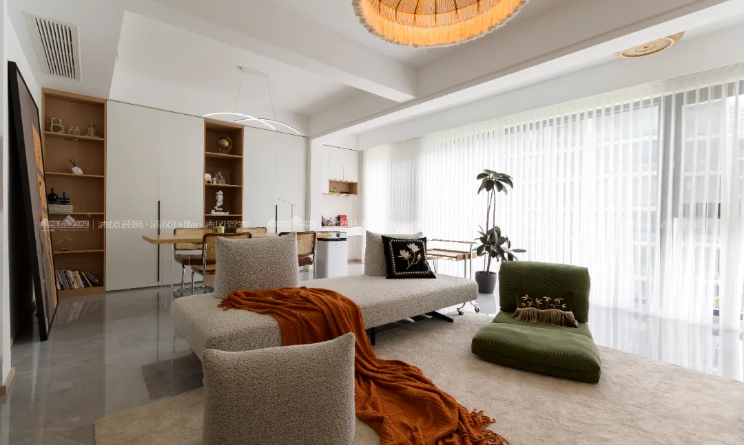 赏·析|140㎡现代简约，温馨治愈，舒适自在
