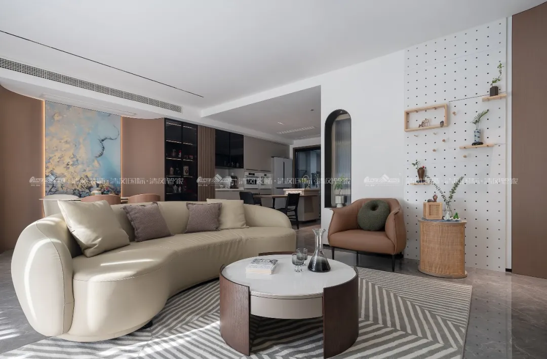 赏·析|180㎡现代简约，探寻静谧与悠然的日常