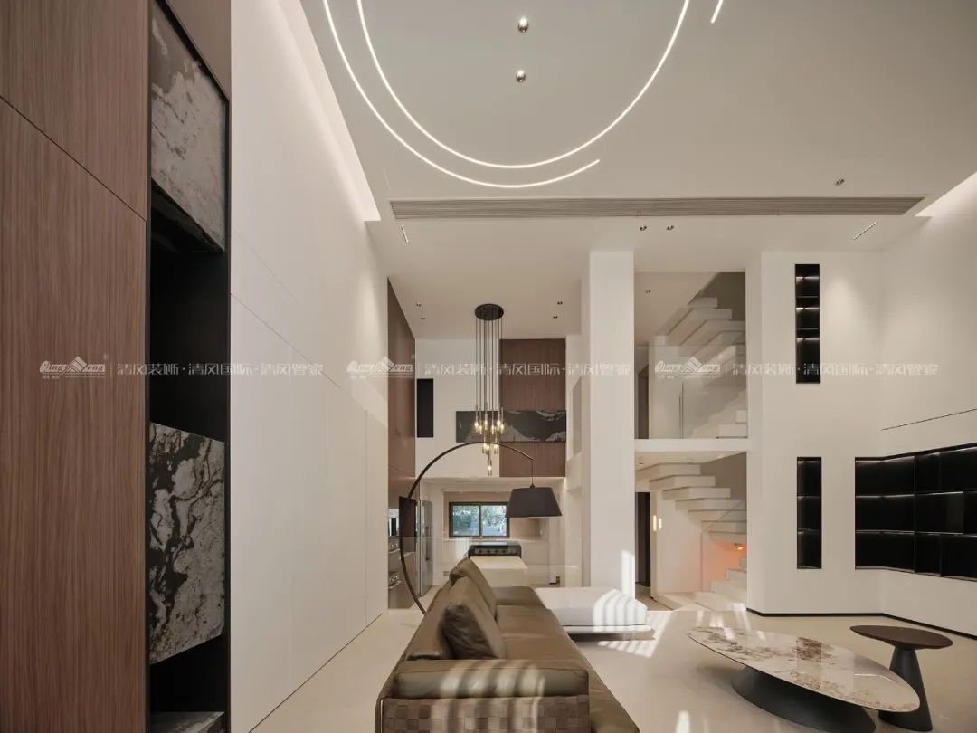 赏·析|289㎡现代极简别墅，生活与艺术的碰撞